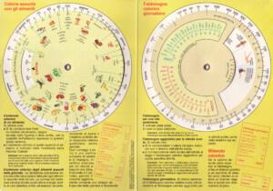 grafica regolo calcolatore calorie