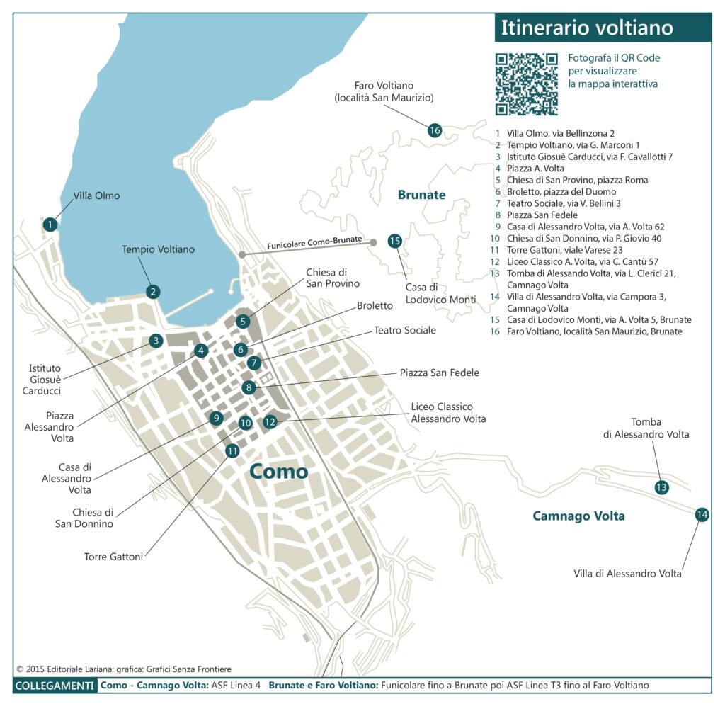 mappa itinerario voltiano