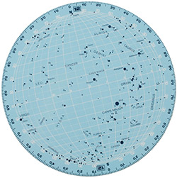 planetario mappa stelle cielo