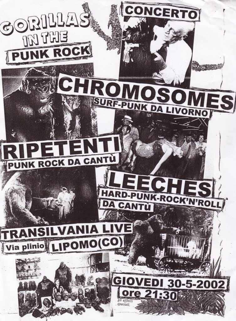 Gorillas - Chromosomes - Ripetenti - Leeches - Transilvania Live