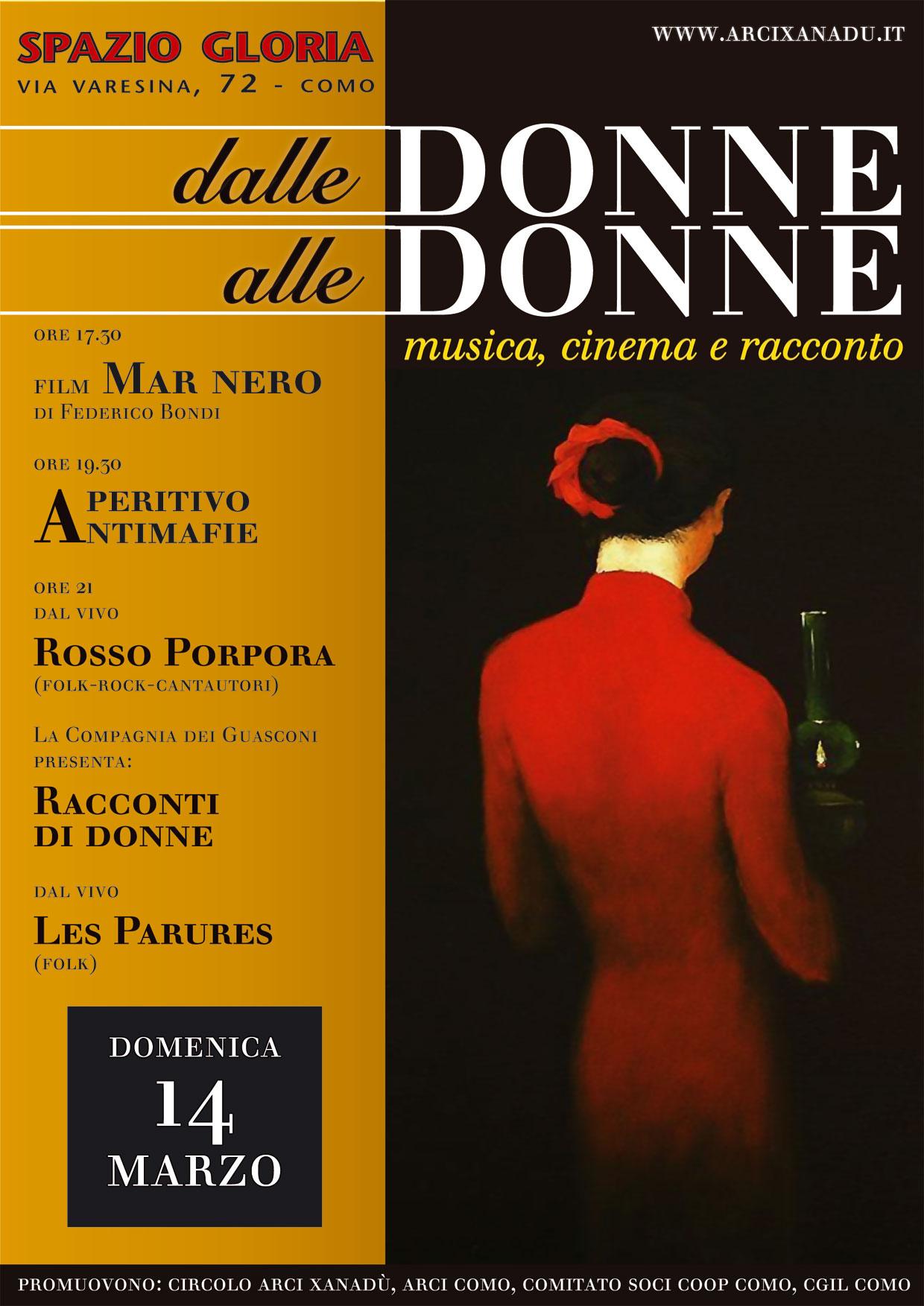 Locandina Dalle donne alle donne